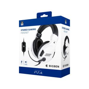BIGBEN GAMING STEREO HEADSET V3 PS4 BB381436 Kabel weiss Over-Ear