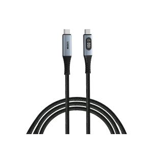 VERBATIM S+C USB-C/USB-C KABEL SCHW 100W 31848 40Gbps 1.20m