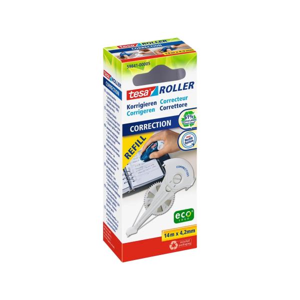 59841-00005-05 TESA Ecologo Korrekturroller 4,2mm 14Meter