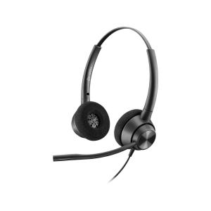 POLY ENCORE PRO 320 QD HEADSET 77T26AA Kabel schwarz On-Ear