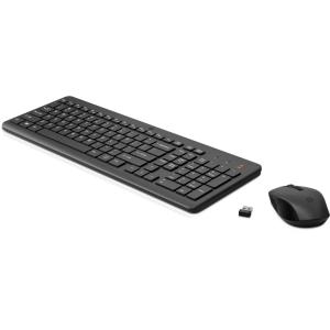 2V9E6AA#ABB HP 330 Tastatur+Maus QWERTY US kabellos schwarz EMEA