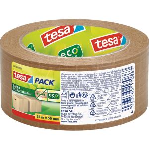 56000-00000-00 TESA Paper Packband braun 50mm 25Meter ultra stark
