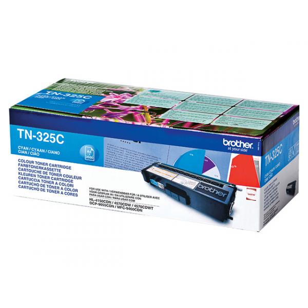 Toner für HL-4150CDN/ HL-4570CDW, cyan brother TN-325C (4977766679398)