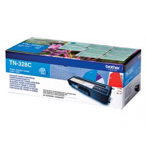 Toner für  HL-4570CDW, cyan, HC brother TN-328C (4977766679435)