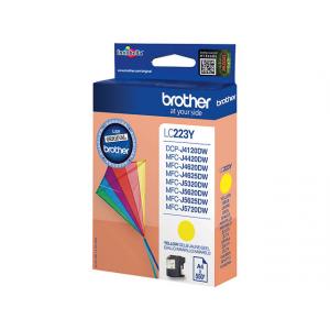 Original Brother Tintenpatrone gelb (LC-223Y) LC223Y (4977766735926)