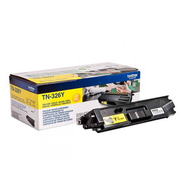 Original Brother Toner-Kit gelb High-Capacity (TN-326Y) TN326Y (4977766735049)