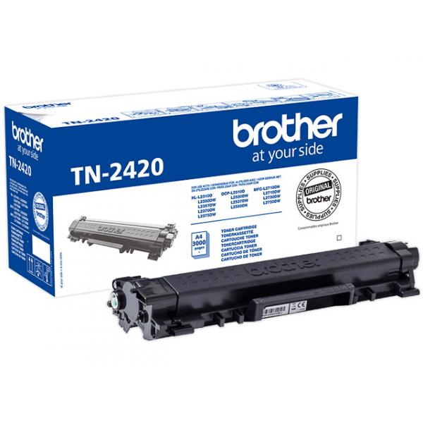 Toner für Laserdrucker HL-L2310D, schwarz brother TN-2420 (4977766779494)