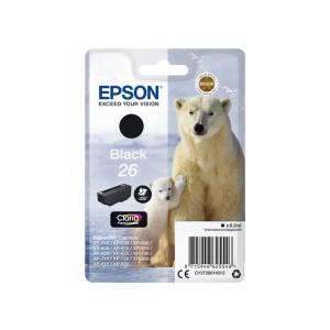 C13T26014012 EPSON XP Tinte black ST 220 Seiten 6,2ml