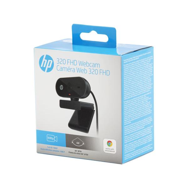 Hp 320 Fhd Webcam Schwarz 53X26AA#ABB (0196188941430)
