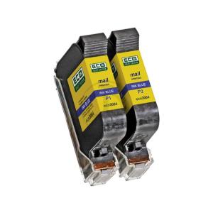 ECO3004 ECO-P-SYS Tinte (2) blue XXL rebuilt 2x42ml