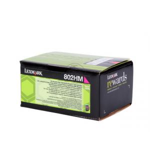 LEXMARK Rückgabe-Toner für LEXMARK CX410, magenta, HC 80C2HM0 (0734646477895)