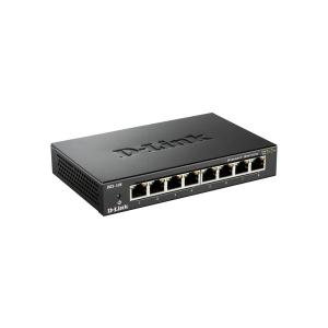 D-LINK DGS108/E LAYER2 GIGABIT SWITCH Standalone 8xRJ45 schwarz managed DGS-108/E
