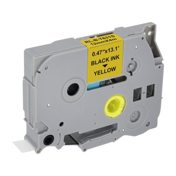 NEUTRAL PTOUCH TZE631S 12mm GELB-SCHWARZ Schriftband 4m Laminiert N940810091