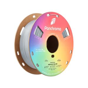 PLA METALLIC 1,75mm SILVER 1kg POLYMAKER PANCHROMA 3D FILAMENT CA02012