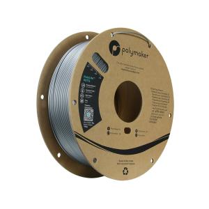 PETG 1,75mm SILVER 1kg POLYMAKER POLYLITE 3D FILAMENT PB01012