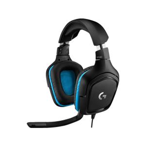 LOGITECH G432 GAMING HEADSET 3.5mm 981-000770 Kabel schwarz Over-Ear