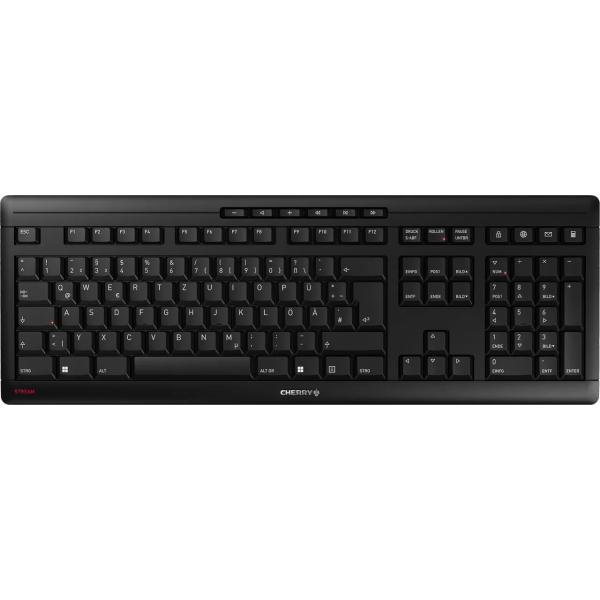 Cherry Stream Wireless Tastatur Kabellos Schwarz JK-8550DE-2 (4025112096969)