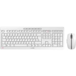 Cherry Stream Desktop Recharge Tastatur-maus-set Kabellos Weiß JD-8560DE-0 (4025112095092)