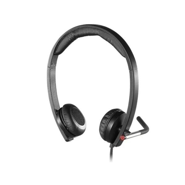 Logitech H650e Stereo Headset On Ear Kabelgebunden 981-000519