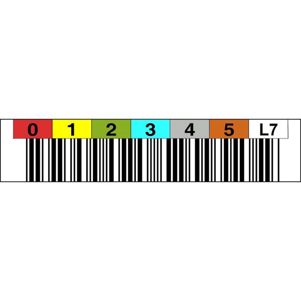 ASTAR LTO7 HORIZ. 000100-000199 (100) LTO7100199 TRIOPTIC Barcode-Etiketten