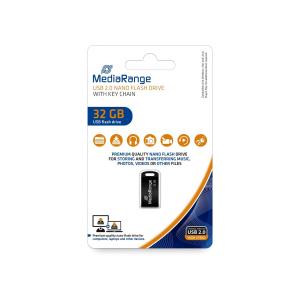 MEDIARANGE NANO USB STICK 32GB MR922 USB 2.0 schwarz