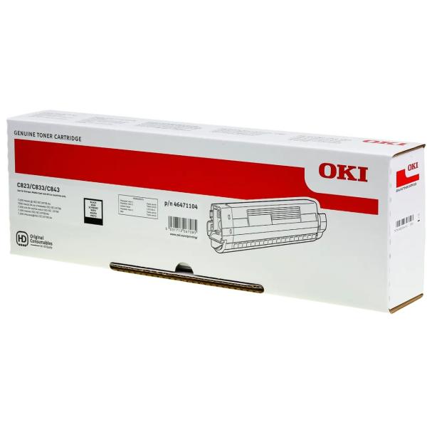 46471104 OKI C8xx Toner black ST 7000 Seiten