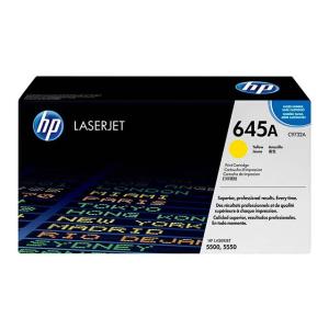 Toner 645A für Color LaserJet 5500, gelb hp C9732A (0088698445426)