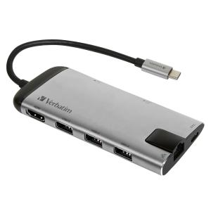 USB-Hub 3.1-C auf USB 3.0 Berteiler 1:3 VERBATIM VER49142 (0023942491422)