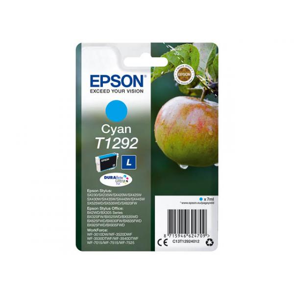 Original Epson Tintenpatrone cyan (T1292,T12924012) C13T12924012 (8715946624709)