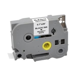 NEUTRAL PTOUCH TZESE4 18mmWEISS-SCHWARZ Sicherheitsband 8m Laminiert N9140810070