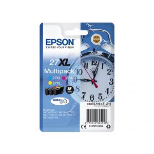 Original Epson Tintenpatrone MultiPack CMY High-Capacity (,27XLT27154012) C13T27154012 (8715946625928)