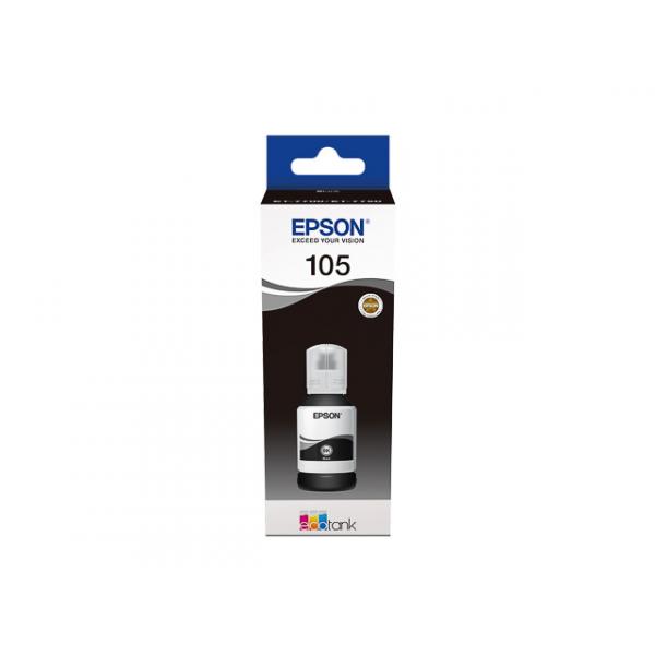 Epson 105/t00q140 Schwarz Tintenflasche C13T00Q140 (8715946643090)
