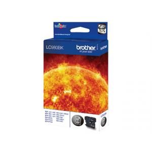 Tinte für  DCP-145C/ DCP-165C, schwarz brother LC-980BK (4977766659567)