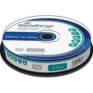 MEDIARANGE DVD+R DL 8.5GB 8x(10) CB WORM MR466 Cake Box
