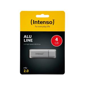 Intenso Usb-stick Alu Line Silber 4 Gb 3521452 (4034303017089)