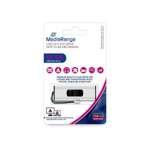 MEDIARANGE SUPERSPEED USB STICK 64GB MR917 USB 3.0 silber-schwarz