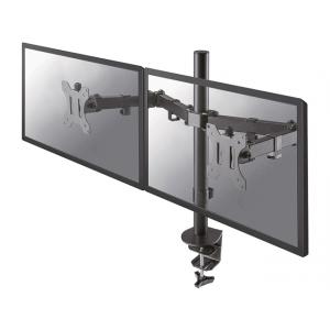 Neomounts Monitor-halterung Fpma-d550dblack Schwarz Für 2 Monitore, Tischklemme, Tischbohrung (8717371446284)