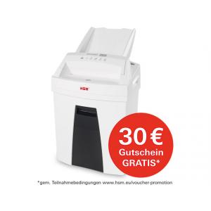 Aktenvernichter SECURIO AF 100 Partikelschnitt 4x25 mm Autofeed HSM 2063111 (4026631064347)