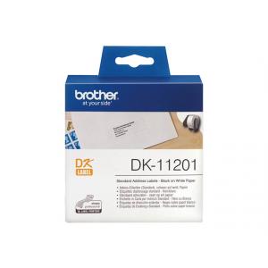 Brother Etikettenrolle Für Etikettendrucker Dk11201 Weiß, 29,0 X 90,0 Mm, 1 X 400 Etiketten (4977766628112)