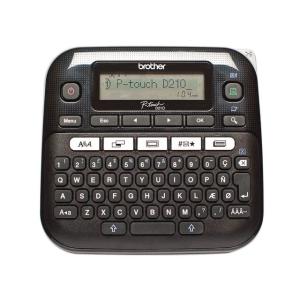 Brother P-touch D210 Beschriftungsgerät Schwarz PTD210ZG1 (4977766747592)
