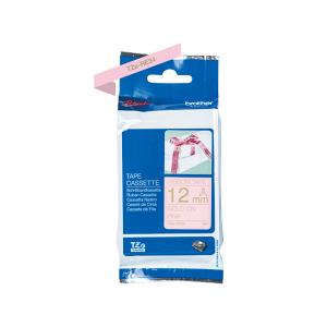 Brother Textil-schriftband Tze-re34 Tzere34, 12 Mm Gold Auf Rosa (4977766770347)