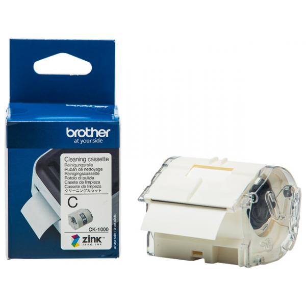 Brother Endlosetikett Für Etikettendrucker Transparent, 5,0 Mm, 1 X CK1000 (4977766779326)