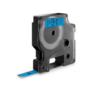 Schriftband D1 Kunststoff laminiert 7 mx9 mm Schwarz Blau DYMO S0720710 (5411313409162)