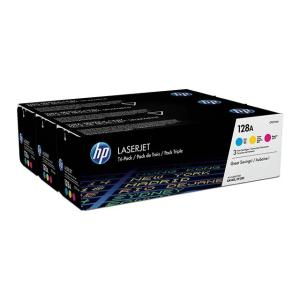 CF371AM HP 128A CLJ Cartridge (3) cmy 3x1300Seiten