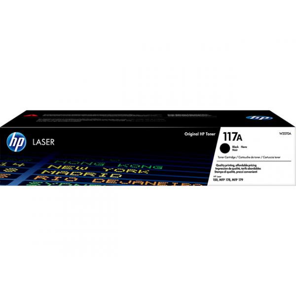Toner 117A für Color LaserJet 150a, schwarz hp W2070A (0193424172801)