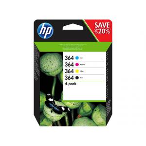 Multipack  364 (N9J73AE) für, schwarz/ farbig hp (0889894508904)