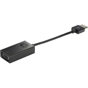 HP HDMI ZU VGA ADAPTER H4F02AA#AC3 schwarz