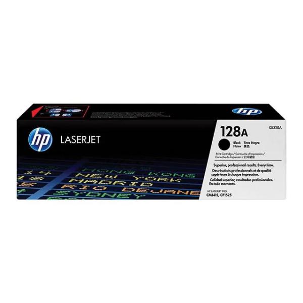 Toner 128A für Color LaserJet Pro CM1415, schwarz hp CE320A (0884420854500)