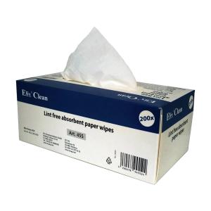 455200 ELIX CLEAN Reinigungstuch 200 Stück Papier fusselfrei
