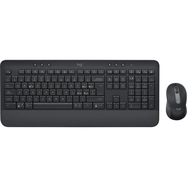 920-010994 LOGITECH MK650 Tastatur+Maus QWERTZ DE kabellos graphit